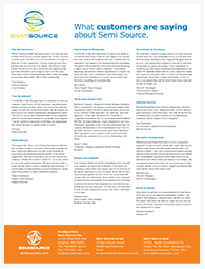 Customer Testimonials